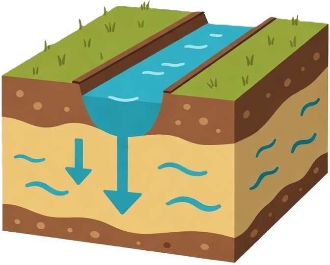 Canal Recharge Icon